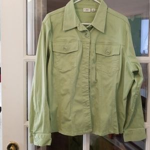 Green jacket